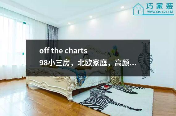 off the charts 98小三房，北欧家庭，高颜值，实用浪漫。